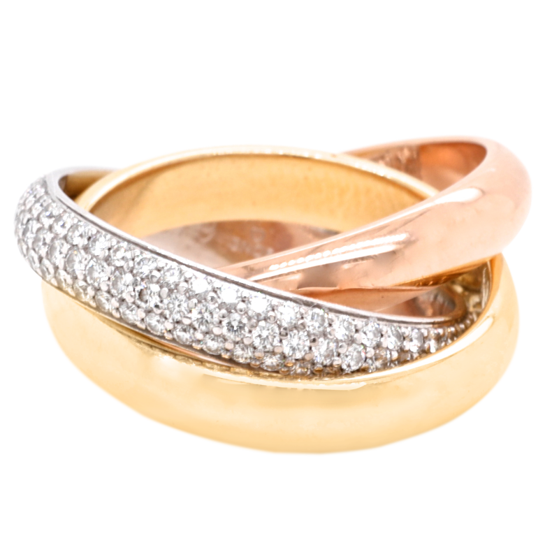 Cartier trinity sales ring for sale